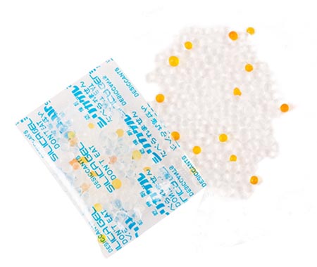 Các chất hút ẩm phổ biến tạo nên các gói hút ẩm công nghiệp hiện nay